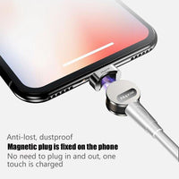 180° Magnetic Ring Charging Cable