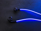 LED SPARK EARPHONE--World's First and Only Laser Headphones