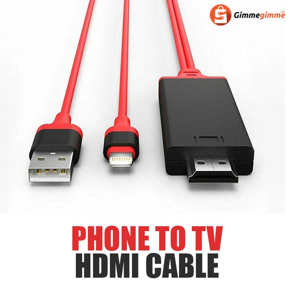 Iphone/Android to HDMI Cable