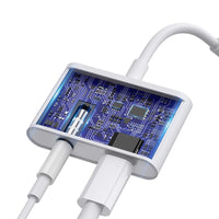 2-in-1 Lightning and Headphone Adapter for Apple iPhone