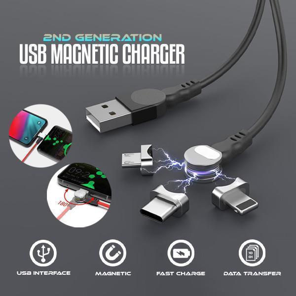 2nd Generation USB Magnetic Charger