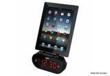 Easy Dok Alarm Clock with Dual Charging Ports and Cradle