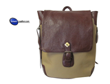 Amerileather Two-Tone Ballistic Nylon Backpack