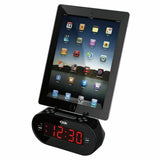 Easy Dok Alarm Clock with Dual Charging Ports and Cradle