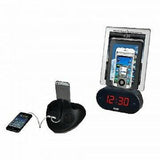 Easy Dok Alarm Clock with Dual Charging Ports and Cradle